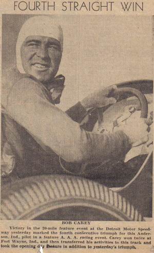 Motor City Speedway - 1930S Article From Jim Heddle (newer photo)